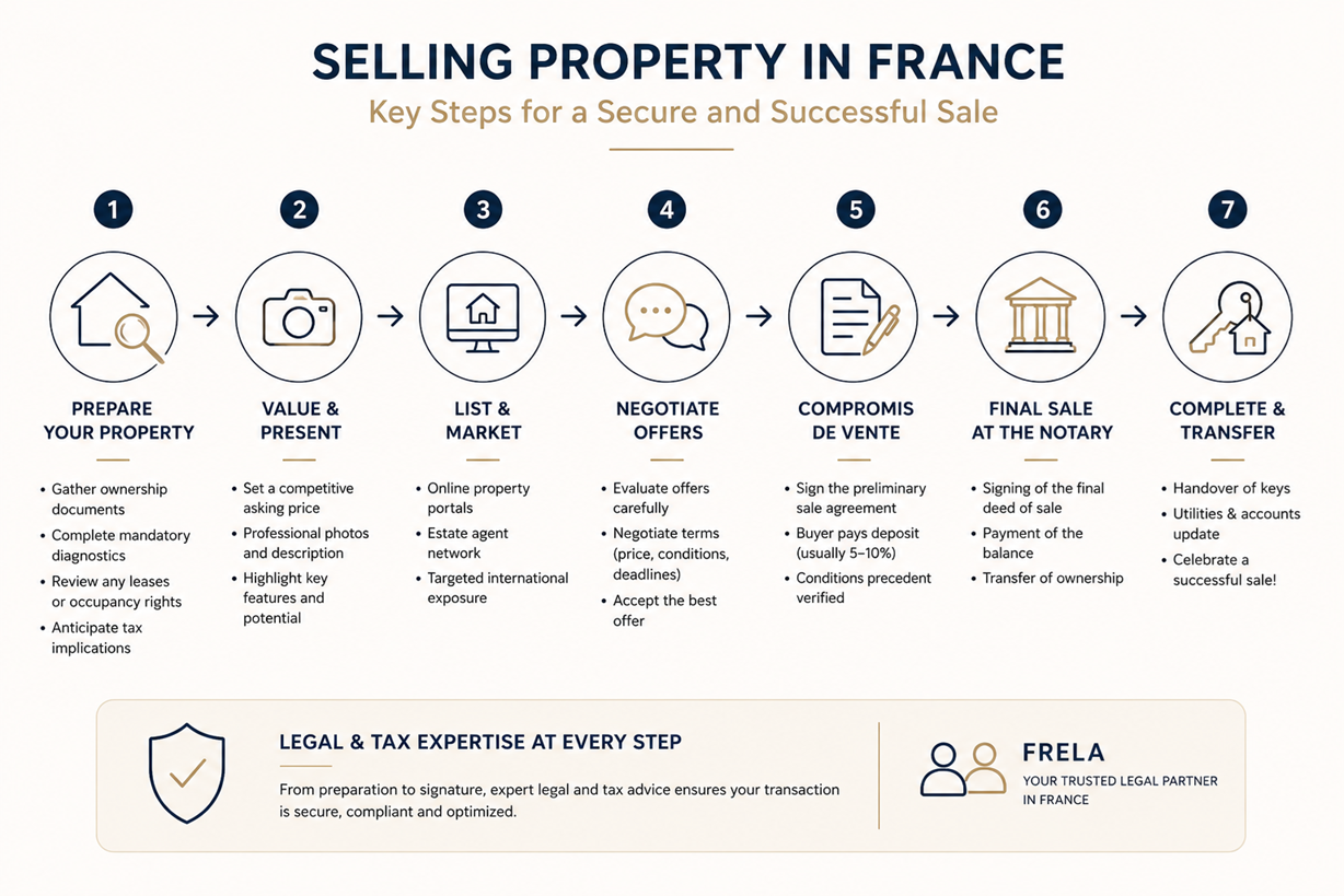 Selling Property in France Legal, Tax and Strategic Guide for International Owners frela lawyers real estate