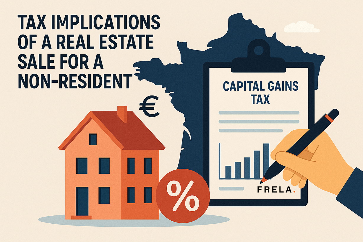 frela french lawyers article Tax implications of a real estate sale for a Non-Resident